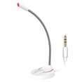thumbnail image 4 of Mini Microphone Usb / 3.5mm Condenser Microphone For Pc Computer F12 White 3.5mm, 4 of 5