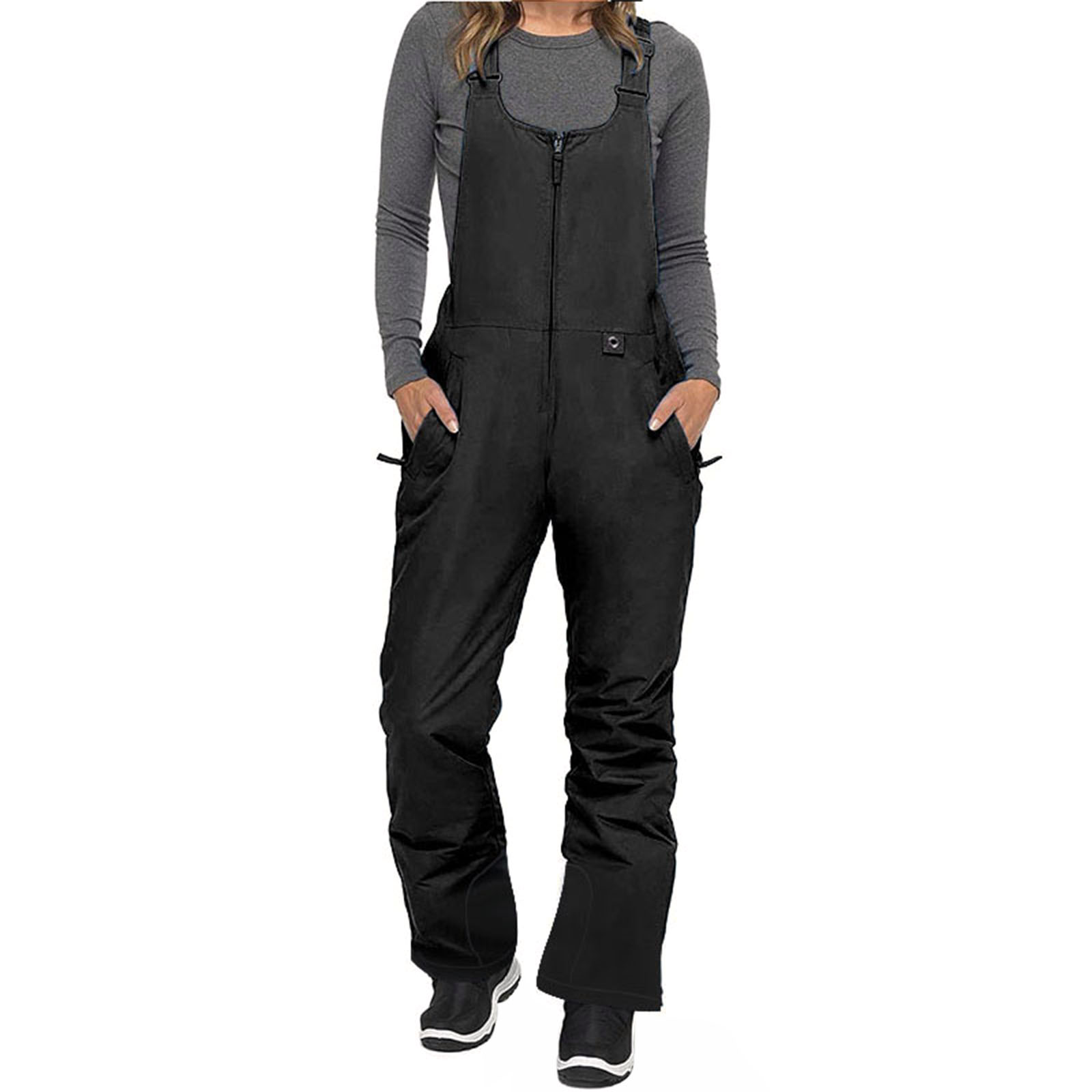 Women Overalls Ski Pants Snow Suits 