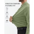 thumbnail image 2 of sogami Men's Stretch Dress Shirt Wrinkle Free Button Down Shirt Business Casual, 2 of 7
