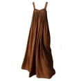 thumbnail image 5 of Swuxness Long Dresses for Women with Sleeveless and Solid Color Tassel Elegant Party Gown, 5 of 5