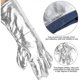 thumbnail image 5 of Guante de alta temperatura, guantes resistentes a altas temperaturas 700 con guantes gruesos de cinco dedos JZX, 5 of 5