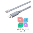 thumbnail image 5 of Cable De Consola Usb Cable De Consola De Chip Ftdi Macho Usb Macho A Rj45 Macho Para Pc, Portátiles, Enrutadores Y Más (Usb 10Ft 3M), 5 of 5