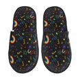 thumbnail image 1 of Balery Cartoon Pride Lgbt Pantuflas de Casa de Felpa Silenciosas con Diseño Estampado, Zapatillas Cómodas Antideslizantes de Algodón para Interior-Large, 1 of 8