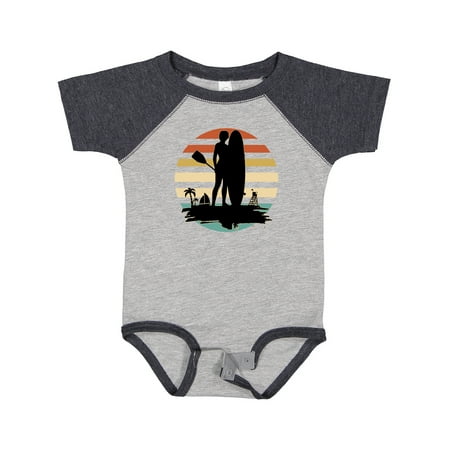 

Inktastic Stand Up Paddle Boarding Silhouette Gift Baby Boy or Baby Girl Bodysuit