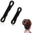 thumbnail image 1 of AnHua Lady Magic Silk Wire Hair Donut Bun Maker Ex Shaper Styling Roll Updo Styler Clip Twist Tool Rizador Herramienta para el cabello Accesorios de peinado (L+S), 1 of 1