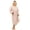 Pearl Blush, variant on Bathrobe Women's and Men's Unisex Cloudy Cotton, Lightweight, Luxurious Long Kimono Spa Robe Breathable Loungewear.
