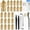 1 Set of 51 Pieces 3D Printer Nozzle Cleaning Kit Including 19 Pieces Stainless-Steel Needle, variant on 50 Pieces 3D Printer Nozzle Cleaning Kit Includes 19 Pcs Stainless Steel Needles Cleaner Tools and 23 Pcs MK8 Nozzles Multiple Sizes Compatible with Makerbot Creality CR-10 Ender 3 5