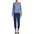thumbnail image 3 of Avia Women's Performance Long Sleeves T-Shirt with Thumb-Hole Cuffs, 3 of 5