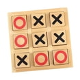 thumbnail image 3 of Juego de mesa Tic TAC Toe, rompecabezas, juego de mesa familiar, mesa de centro hecha a mano 163 cm x 25 cm x 163 cm, 3 of 9