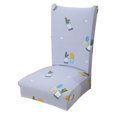 thumbnail image 4 of 1 Piece Cubierta Protectora De Sillas De Comedor Elástico Accesorios De Fiestas Bodas Celebraciones 26 Soledad Fundas para sillas de comedor, 4 of 7