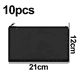 thumbnail image 2 of Paquete de 10 bolsas en blanco para manualidades, estuche de lona para lápices, bolsas de maquillaje en blanco, bolsa para lápices de lona, bolsa de cosméticos de lona a granel, multicolor, 2 of 5