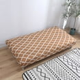 thumbnail image 2 of CHOK 2024 Folding Sofa Bed Cover Solid Color Futon Armless Slipcover Polyester Elastic Fabric All-Inclusive Cover, 2 of 5