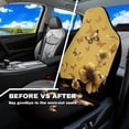 thumbnail image 3 of Uorisanigo Sunflower Butterfly Car Seat Covers for Women Waterproof Car Seat Cover for Front Seat Set of 2 Easy Installation Protection Interior Accessories Universal Fit Most Cars, 3 of 7