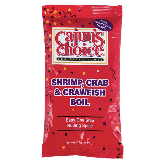 (Pack Of 8) Cajuns Choice Seasoning Mix Seafood Boil 8 Oz