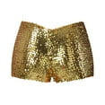 thumbnail image 4 of Mepaouo Women's Sequin Shorts Sparkly Stretchy Night Out Party High Waisted Short Clubwear Sizes S-L, 4 of 5