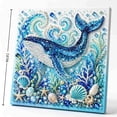 thumbnail image 5 of Sea-Theme Pearl Art DIY Kit 3D Beads Paintings DIY Pearl Painting Kits for Adults Beginners Home Decorative Display Wall Art Decor, 5 of 6