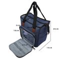 thumbnail image 2 of Coofit Knitting Bag Creative Large Capacity Yarn Storage Organizer Crochet Tote Bag, 2 of 10
