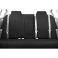 thumbnail image 2 of CalTrend Rear 40/60 Split Back & Solid Cushion Tweed Seat Covers for 2011-2014 Hyundai Sonata - HY115-03TA Charcoal Insert and Trim, 2 of 2