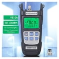 thumbnail image 2 of Zilai Optical Power Meter Built-In LED Lighting SC FC Adapter FTTH Fiber Cable Tester, 2 of 6