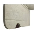 thumbnail image 2 of Showman 32" x 31" Contoured Mohair Pure Wool Saddle Pad, 2 of 2