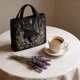 thumbnail image 5 of Uuiauoio Canvas Tote Bag Large Capacity Shoulder Bag for Women Fashion Printed Beach Shopping Work Travel Daily Use Gift Idea, 5 of 6