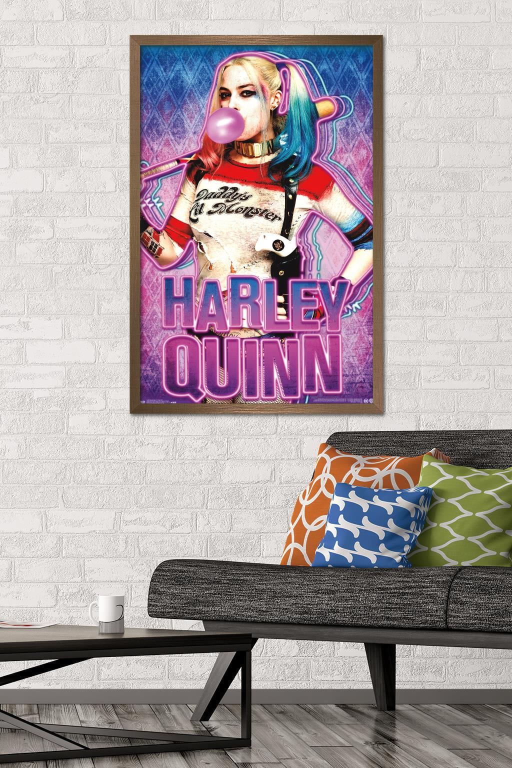DC Comics Movie - Suicide Squad - Harley Gum Wall Poster, 22.375\, image size:1024x1536