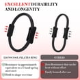 thumbnail image 3 of Garvee Pilates Ring Set with Mini Exercise Ball & 3 Resistance Bands, Home Workout Kit with Magic Circle, Non-Slip Handles & Anti-Burst Yoga Ball for Full Body Training, 3 of 6