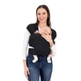 thumbnail image 2 of Rebozo Fular Bebe Elastico Ergonomico Modelo Negro, 2 of 4