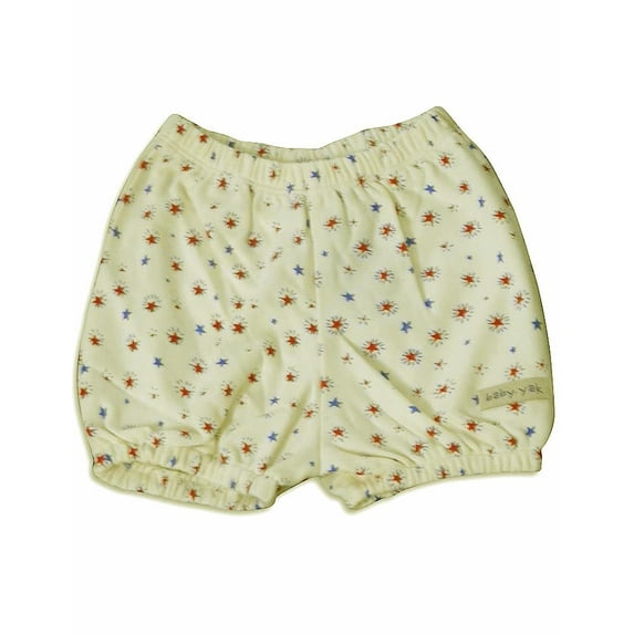 Mak the Yak - Baby Boys Shorts 27355-3-6Months (ivory stars)