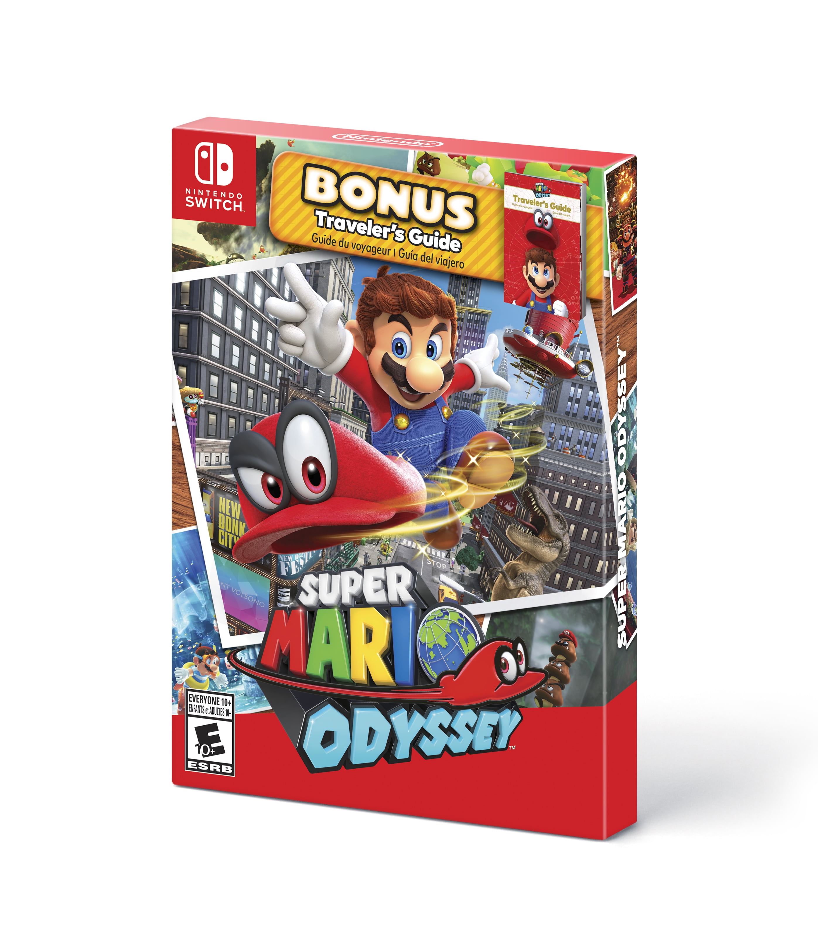 Welche titel genau geplant sind, weiß new super mario bros. Nintendo Switch Spiele Mario : Super Mario Odyssey with Bonus Traveler's Guide - Starter ...