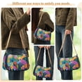 thumbnail image 4 of FORMRS Womens Shoulder Bag with Chain Strap Clutch Purse Cute Tote Handbag, Art Plants, 4 of 7