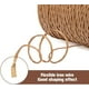 thumbnail image 5 of Hilo de papel 150m Papel de hierro de ratán Hilo natural Papel Macramé Cuerda, 2 mm Artesanía y Material auxiliar, 5 of 5
