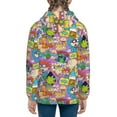 thumbnail image 6 of Rugrats Teens Sweatshirts Novelty Print Zip Up Hoodie Jacket Long Sleeve Hooded Sweatshirt Hoody Coat With Pocket X-Large, 6 of 8