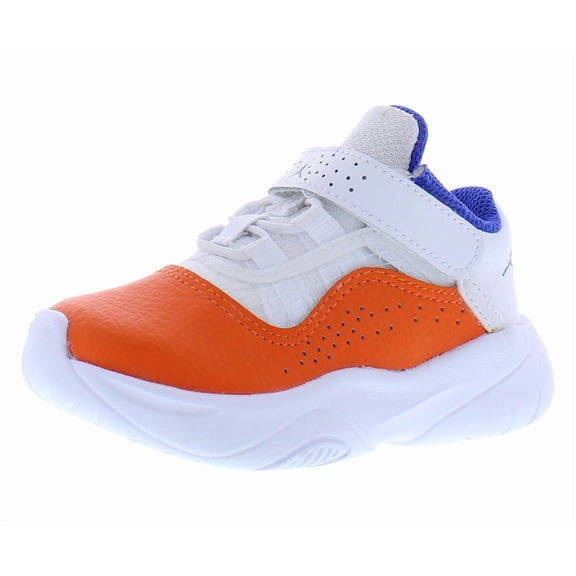 Nike Jordan 11 Comfort Low Infant/Toddler Shoes Size 5, Color: White/Hyper Royal
