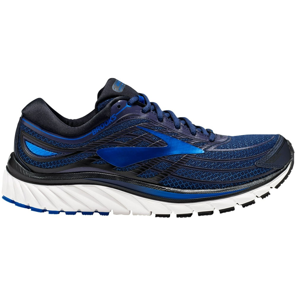 Brooks Brooks Men's Glycerin 15 Peacoat Navy/Electric Brooks Blue/Black Running Shoe 11 Men US