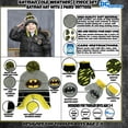 thumbnail image 3 of DC Comics Toddler Winter Hat, Kids Gloves or Toddlers Mittens, Batman Baby Beanie for Boy Ages 2-4, 3 of 5