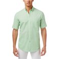 thumbnail image 1 of Club Room - Camisa con botones a cuadros para hombre, verde, extragrande, 1 of 1