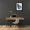 thumbnail image 4 of Lavoie, Tina 19x24 Black Modern Framed Museum Art Print Titled - Indigo Fern Botanical II, 4 of 5