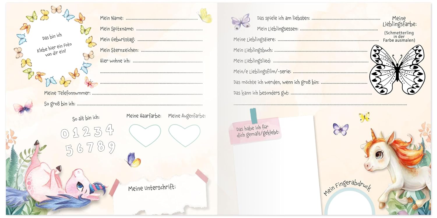 Kaufmann Verlag Meine Kindergarten-Freunde: Einhorn - mit Metallic-Farbschnitt (Fre (Hardcover)