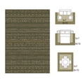 thumbnail image 6 of SIXHOME 8x10 Washable Area Rug Non Slip Vintage Boho Tribal Rug for Living Room Bedroom Low Pile Farmhouse Green, 6 of 7