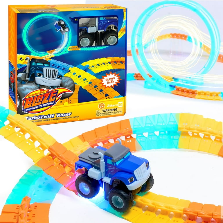 Nickelodeon Blaze and the Monster Machines STEM Race Track Glowing