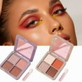 thumbnail image 4 of Baycosin Color Super Fire 4 Color Eye Shadow Plate Flash Powder Pearl Waterproof Flash Beads Small Plate Portable Sponge Eye Shadow Brush, 4 of 7
