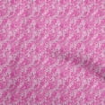 thumbnail image 1 of oneOone Cotton Silk Fuschia Pink Fabric Text Dress Material Fabric Print Fabric By The Yard 42 Inch Wide, 1 of 5