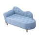 thumbnail image 5 of Sofá cama de esponja de tela Strade Fareast Limited 47x20x21 pulgadas Gris azul, 5 of 8