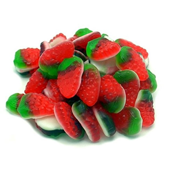 Foam Bottom Strawberry Gummy Candy, 5 Lbs