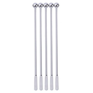 VTOSEN Stirring Stick, 304 Stainless Steel Mixing Rod, Cocktail Stirrer and  Barware Utensil for Bartender Tools, Coffee Stirrers and Stir Sticks for