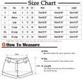 thumbnail image 3 of Women's High Waisted Linen Bermuda Shorts Tummy Control Elastic Straight Shorts Baggy Wide Leg Sweatpants with Pockets, 3 of 8