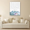 thumbnail image 4 of Bible Verse Wall Art Matthew 17 20 Posters Mountain Canvas Wall Art Aesthetic Rectangular Painting For Bedroom Unframed 20×30 in, 4 of 5
