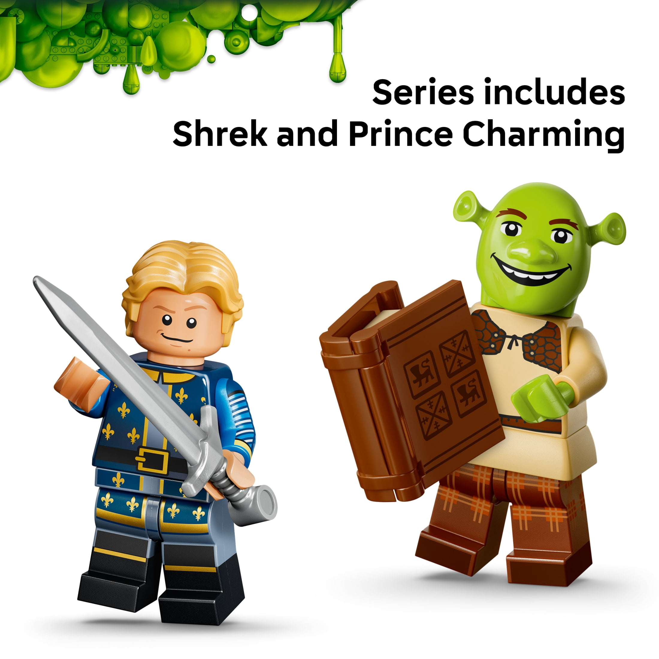 LEGO Minifigures Shrek Series 1-Pack - Mystery Box Set - 12 Shrek Toys to Collect for Boys & Girls, Ages 6+ - 71053