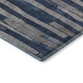 thumbnail image 3 of Addison Rugs Mayfield Premium Machine Washable Transitional Stripes Navy Rectangle Rug, 9' x 12', 3 of 6